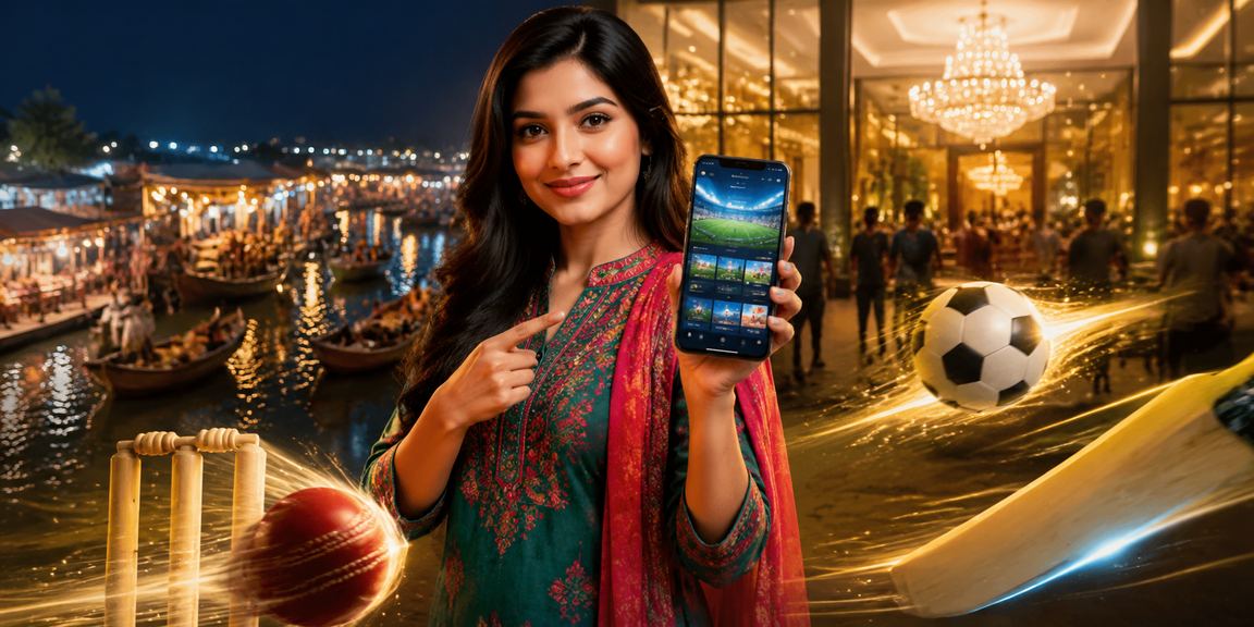 বরিশালের রাতের বাজারে মোবাইলে গেমিং ও বেটিং করছেন একজন ব্যবহারকারী