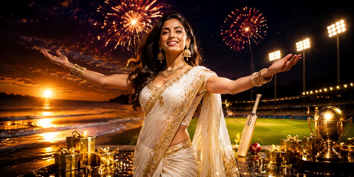 কক্সবাজারে ক্রিকেট বেটিং উপভোগ করছেন একজন ব্যবহারকারী শাড়ি পরে