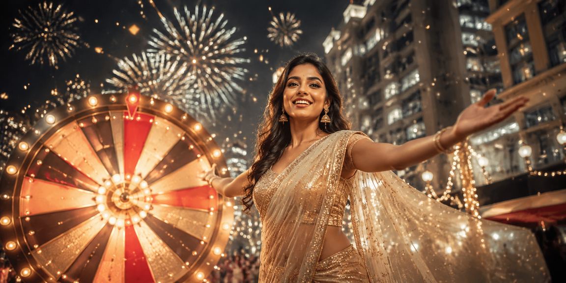 ঢাকায় শাড়ি পরা একজন ব্যবহারকারী মোবাইলে রুলেট গেম খেলছেন