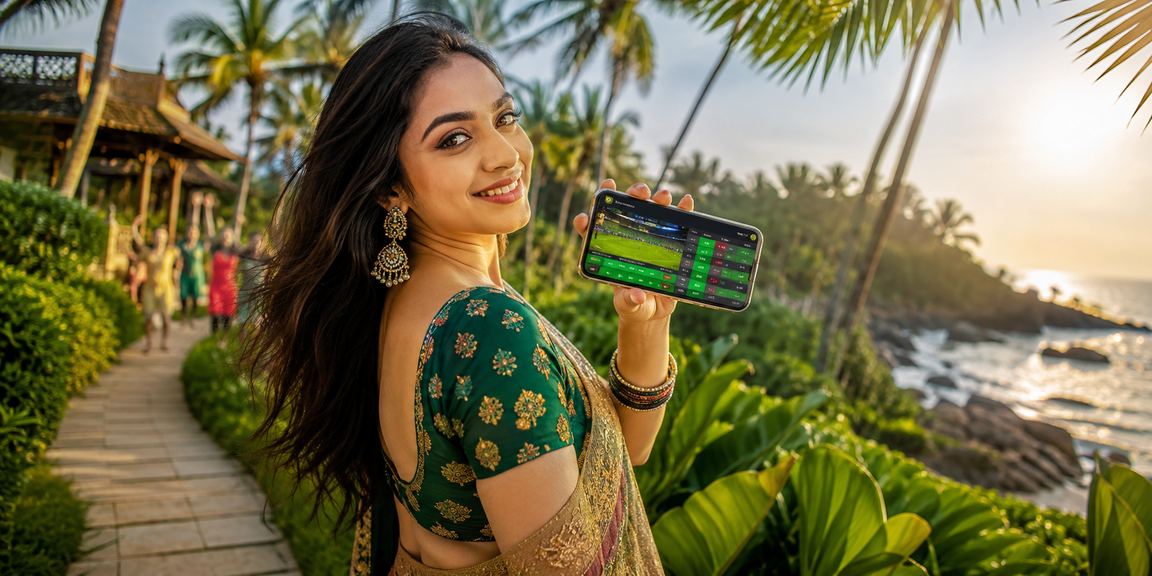 গাজীপুরের চা বাগানে বসে মোবাইলে ক্যাসিনো গেম খেলছেন একজন ব্যবহারকারী