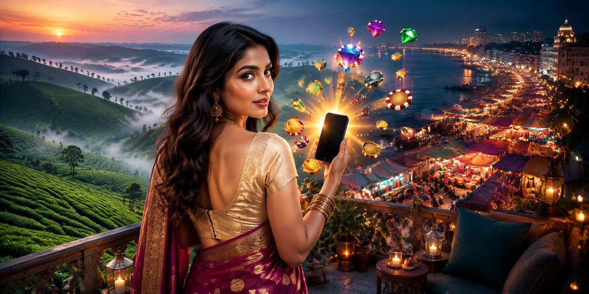 রাজশাহীতে চা বাগানে বসে মোবাইলে বেটিং পেমেন্ট করছেন একজন ব্যবহারকারী