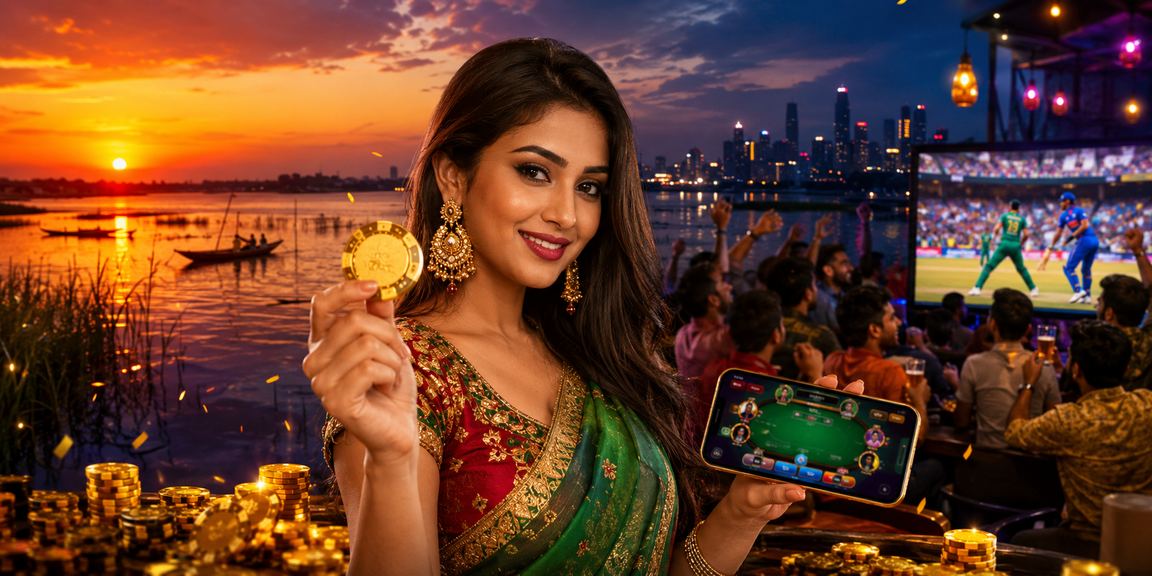 তাঙ্গুয়ার হাওরে প্রকৃতির মাঝে মোবাইলে ক্রিকেট বেটিং করছেন একজন ব্যবহারকারী
